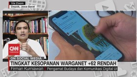 VIDEO: Tingkat Kesopanan Warganet +62 Rendah