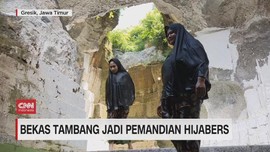 VIDEO: Bekas Tambang Jadi Pemandian Hijabers
