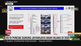 VIDEO: Es di Puncak Gunung Jayawijaya Akan Hilang di 2025