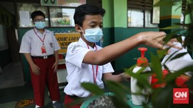 Surabaya Mulai Vaksinasi Covid-19 untuk Siswa SD dan SMP