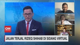 VIDEO: Jalan Terjal Rizeq Shihab di Sidang Virtual