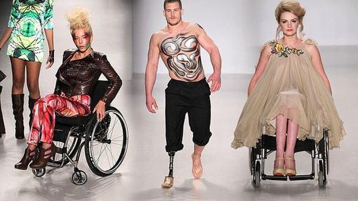 Mendobrak Standar Kecantikan, Deretan Model Inklusif Ini Mampu Tampil Memukau