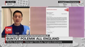 VIDEO: Ricky Subagja Tanggapi Permintaan Maaf BWF