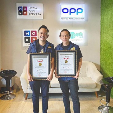 Podcast Ruben dan Jordi Onsu Sukses Cetak Rekor MURI