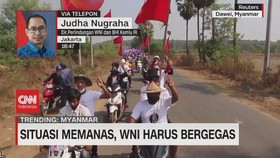 VIDEO: Situasi memanas, WNI Harus Bergegas