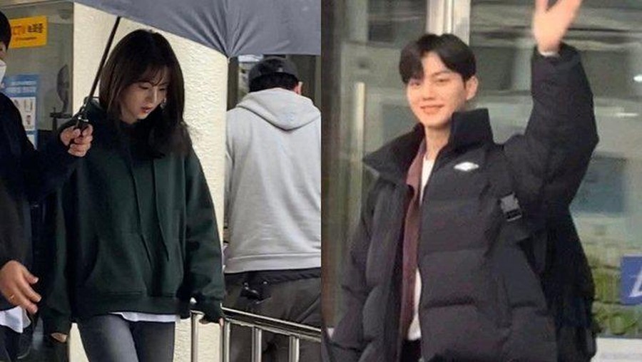 Song Kang dan Han So Hee syuting drama I Know But