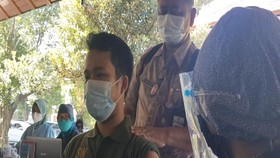 VIDEO: Para Pemain Piala Menpora Divaksin di Solo