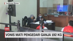 VIDEO: Vonis Mati Pengedar Ganja 192 Kg