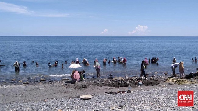 Ahli Geologi dari Dinas ESDM Maluku menyebut tambang emas yang ditemukan warga pesisir pantai Maluku Tengah itu memiliki kandungan potensi emas sedikit.