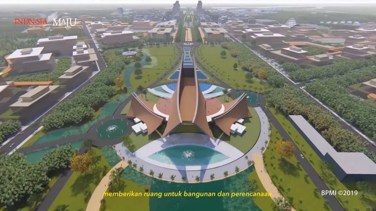 Desain Istana Presiden di Ibu Kota Baru