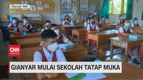 VIDEO: Gianyar Mulai Sekolah Tatap Muka