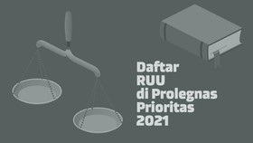 INFOGRAFIS: Daftar 33 RUU di Prolegnas Prioritas 2021