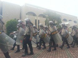 Antisipasi Kongres HMI Ricuh di Surabaya, Polisi Bagi Personel Dalam Tiga Ring