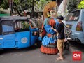 200 Aparat Razia Ondel-ondel & Manusia Silver di Jaktim