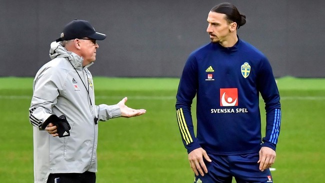 Zlatan Ibrahimovic akan kembali beraksi di timnas Swedia saat bersua Georgia dalam lanjutan Kualifikasi Piala Dunia 2022.