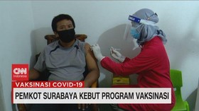 VIDEO: Pemkot Surabaya Kebut Program Vaksinasi