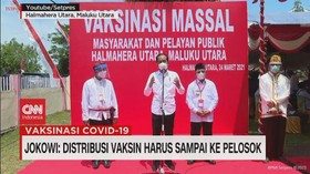VIDEO: Jokowi: Distribusi Vaksin Harus Sampai ke Pelosok