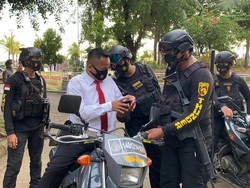 Polisi Gadungan di Pantai Losari Makassar Sempat Goda Satpol PP Wanita