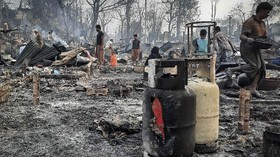 Kamp Rohingya di Bangladesh Terbakar, 1 Bocah Tewas