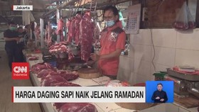 VIDEO: Harga Daging Sapi Naik Jelang Ramadan