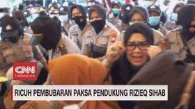 VIDEO: Ricuh Pembubaran Paksa Pendukung Rizeq Shihab