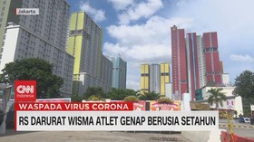 VIDEO: RS Darurat Wisma Atlet Genap Berusia Setahun