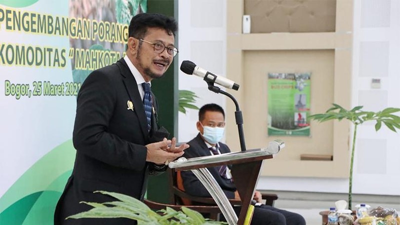 Menteri Pertanian (Mentan) Syahrul Yasin Limpo mengatakan porang menjadi komoditas ekspor yang mendadak booming saat ini.