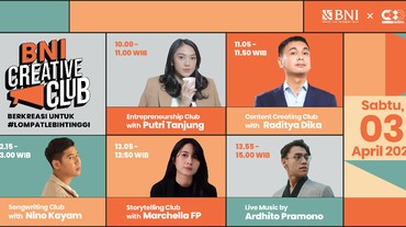 img-title Mau Jadi Generasi Muda yang Kreatif? Yuk Ikutan BNI Creative Club!
