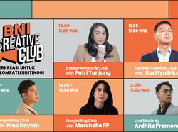 Mau Jadi Generasi Muda yang Kreatif? Yuk Ikutan BNI Creative Club!