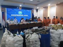 BNN Ungkap 6 Kasus Narkoba di Aceh-Jakarta, Sita Ratusan Kg Ganja dan Sabu
