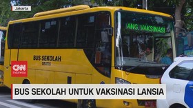 VIDEO: Bus Sekolah untuk Vaksinasi Lansia