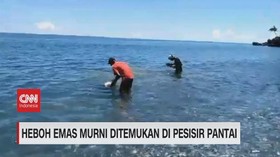 VIDEO: Heboh Emas Murni Ditemukan di Pesisir Pantai