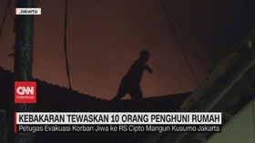 VIDEO: Kebakaran di Matraman Tewaskan 10 Orang Penghuni Rumah