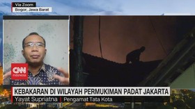 VIDEO: Pengamat: Penduduk Padat, Jakarta Rawan Kebakaran