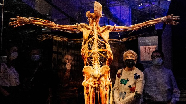 FOTO: Pameran Mayat Manusia di Rusia yang Tuai Polemik