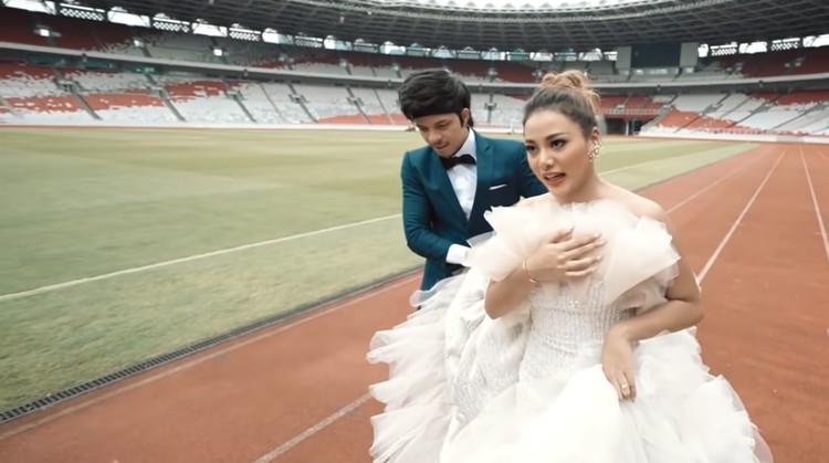 prewed atta dan aurel di gbk