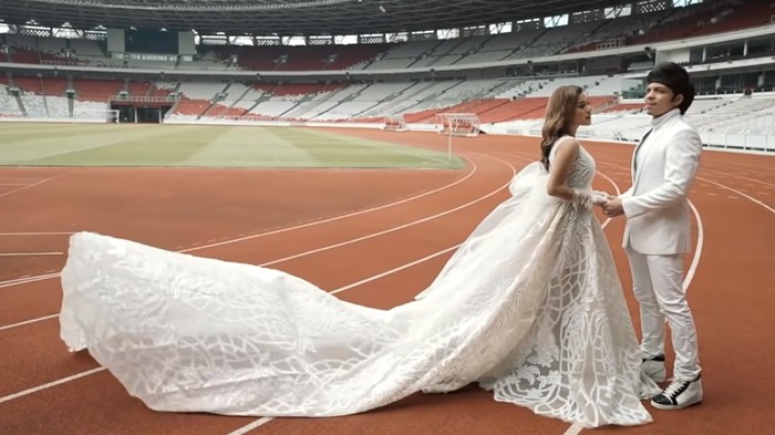 prewed atta dan aurel di gbk