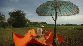 FOTO: Harga Gabah Anjlok, Petani Tolak Impor Beras