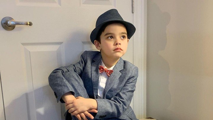 5 Potret Nathan Rowland, Anak Cut Memey yang Ganteng dan Photogenic - 5