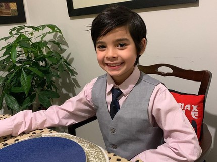 5 Potret Nathan Rowland, Anak Cut Memey yang Ganteng dan Photogenic