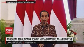 VIDEO: Jokowi Minta Bupati Belanja Prioritas