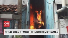 VIDEO: Kebakaran Kembali Terjadi di Matraman