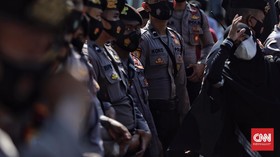Polisi Pantau Gerak-Gerik Mencurigakan di Arena Sidang Rizieq