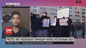 VIDEO: Protes Anti Kekerasan Terhadap Warga Keturunan Asia