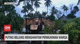 VIDEO: Puting Beliung & Hujan Es Buat Warga Panik