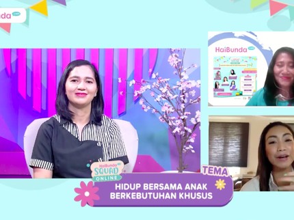 Rerun! HaiBunda Squad Online Bersama Anak Berkebutuhan Khusus