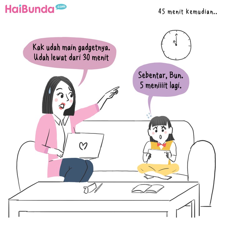 Komik Kakak Gadget Mulu Nih