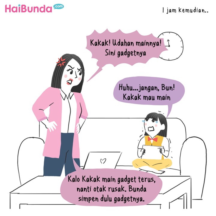 Komik Kakak Gadget Mulu Nih