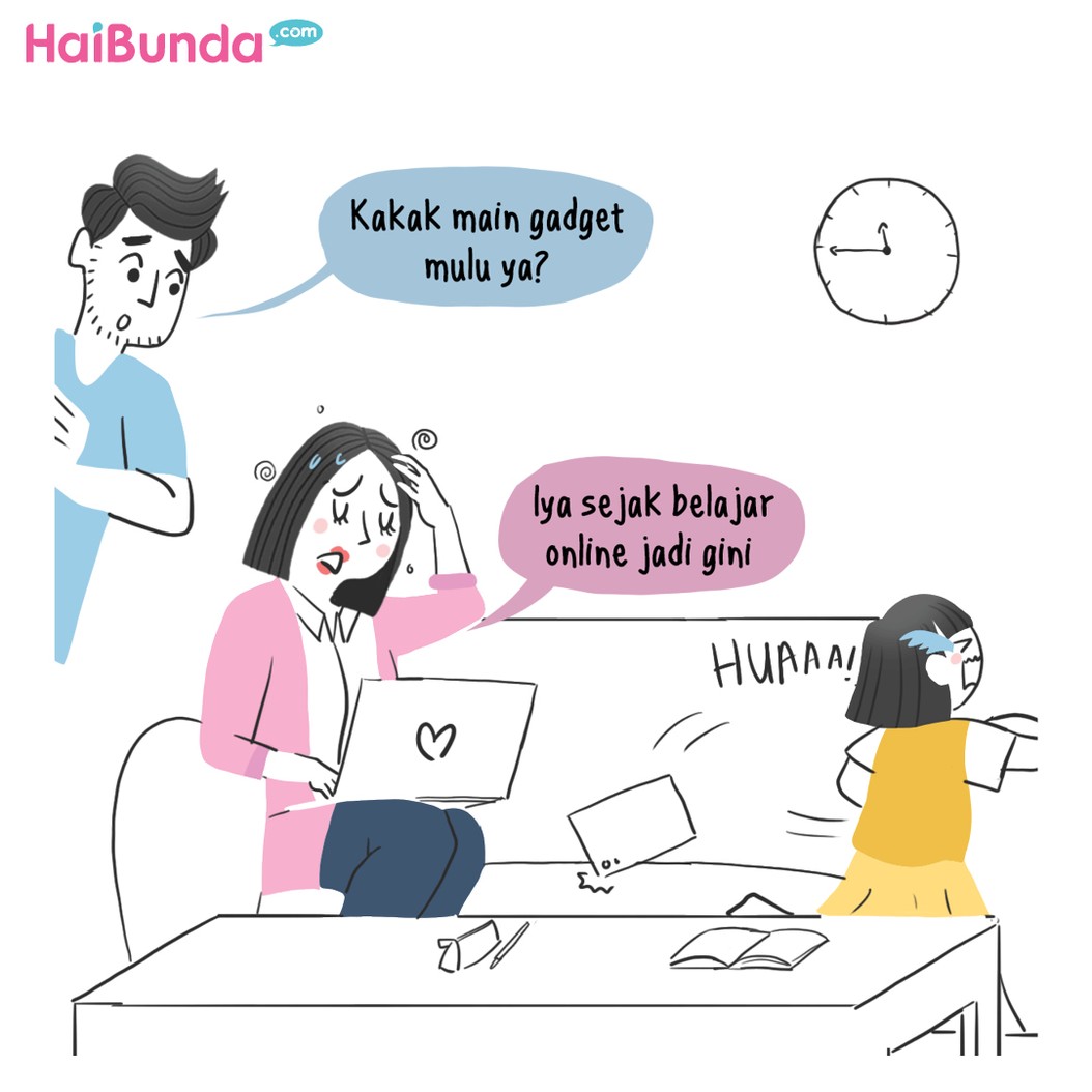 Komik Kakak Gadget Mulu Nih
