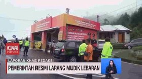 VIDEO: Pemerintah Resmi Larang Mudik Lebaran